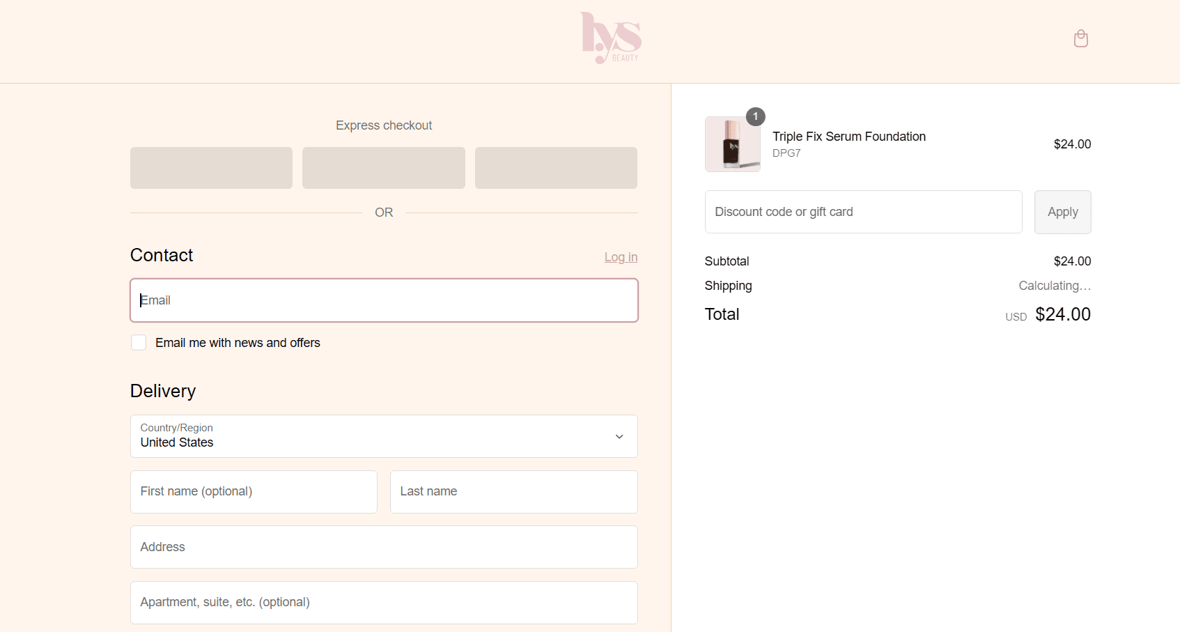 How to apply LYS Beauty coupon code